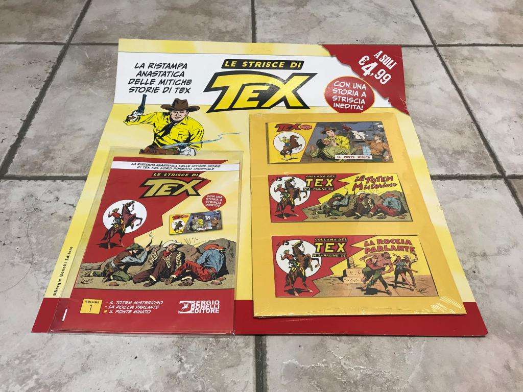 Fumetti - Tex ristampa delle strisce nr 1 - 2021